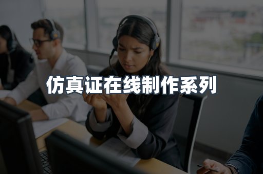 仿真证在线制作